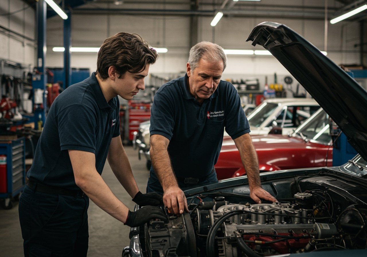 Mentorship in the workshop: Accelerating your journey from apprentice to master tech cover