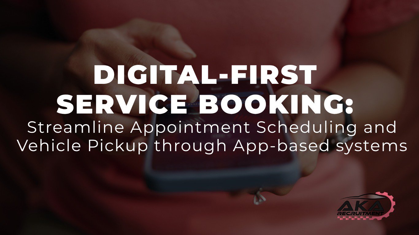 Digital-first service booking: streamline appointment scheduling and vehicle pickup through app-based systems cover