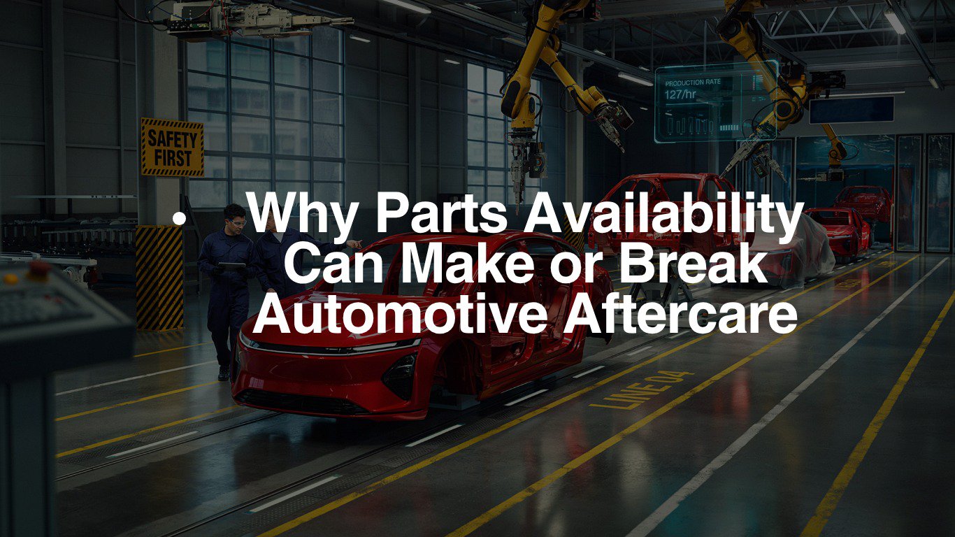 Why Parts Availability Can Make or Break Automotive Aftercare cover